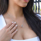 Interlocking hearts necklace for Daughter, from Mom & Dad