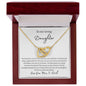 Interlocking hearts necklace for Daughter, from Mom & Dad