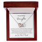 Interlocking hearts necklace for Daughter, from Mom & Dad
