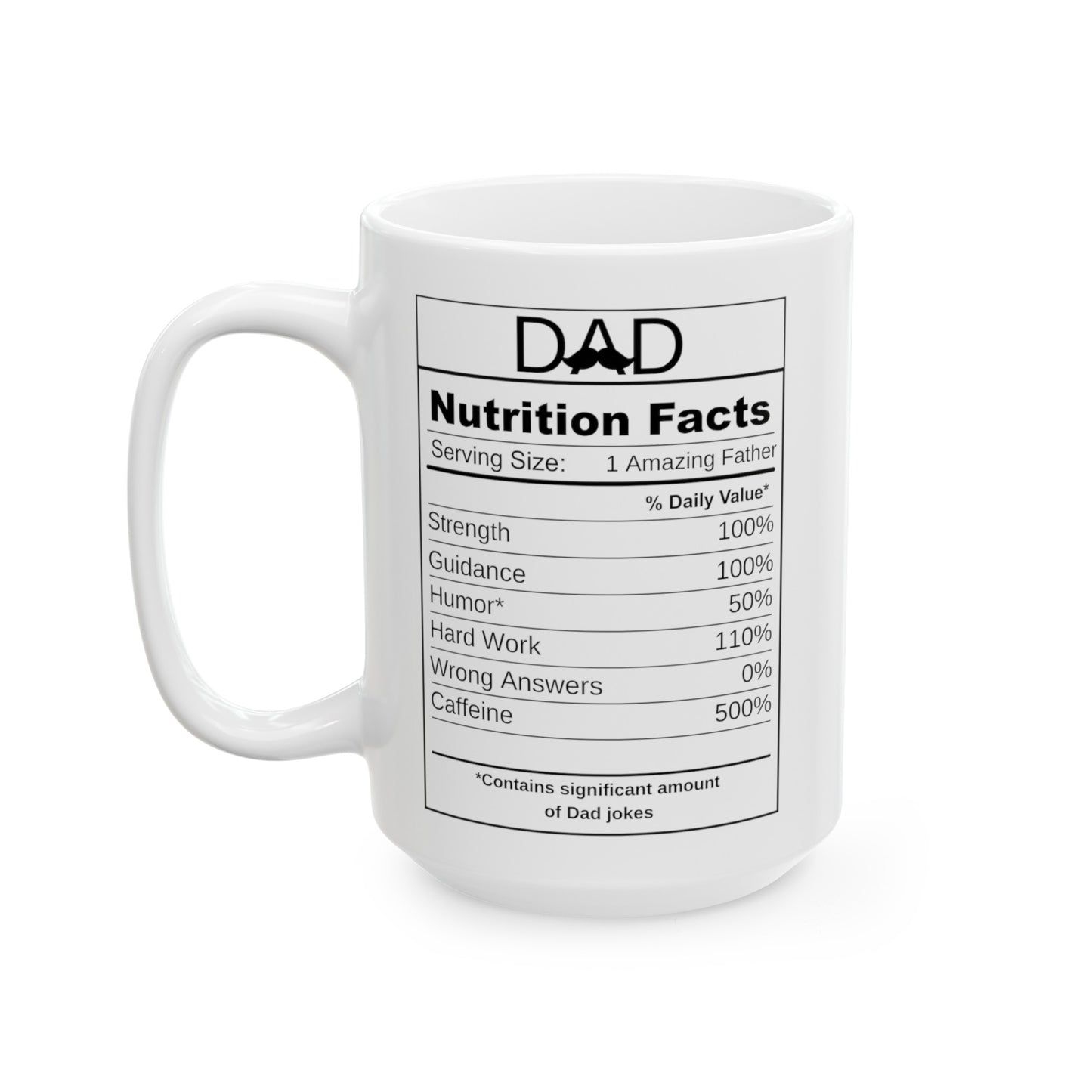 Gifts for Dad from Daughter, Son - Mug, (15oz)