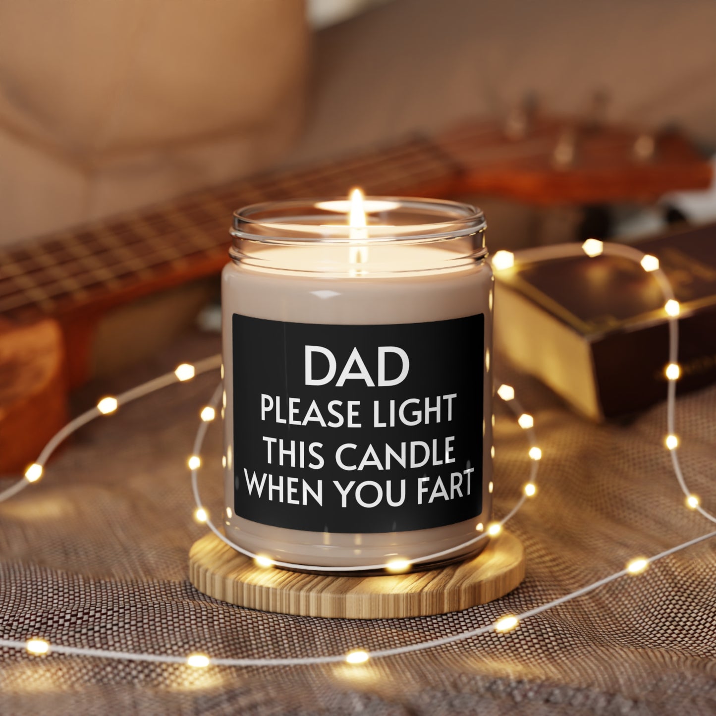 Gift for Dad, from Daughter/Son Scented Soy Candle, 9oz