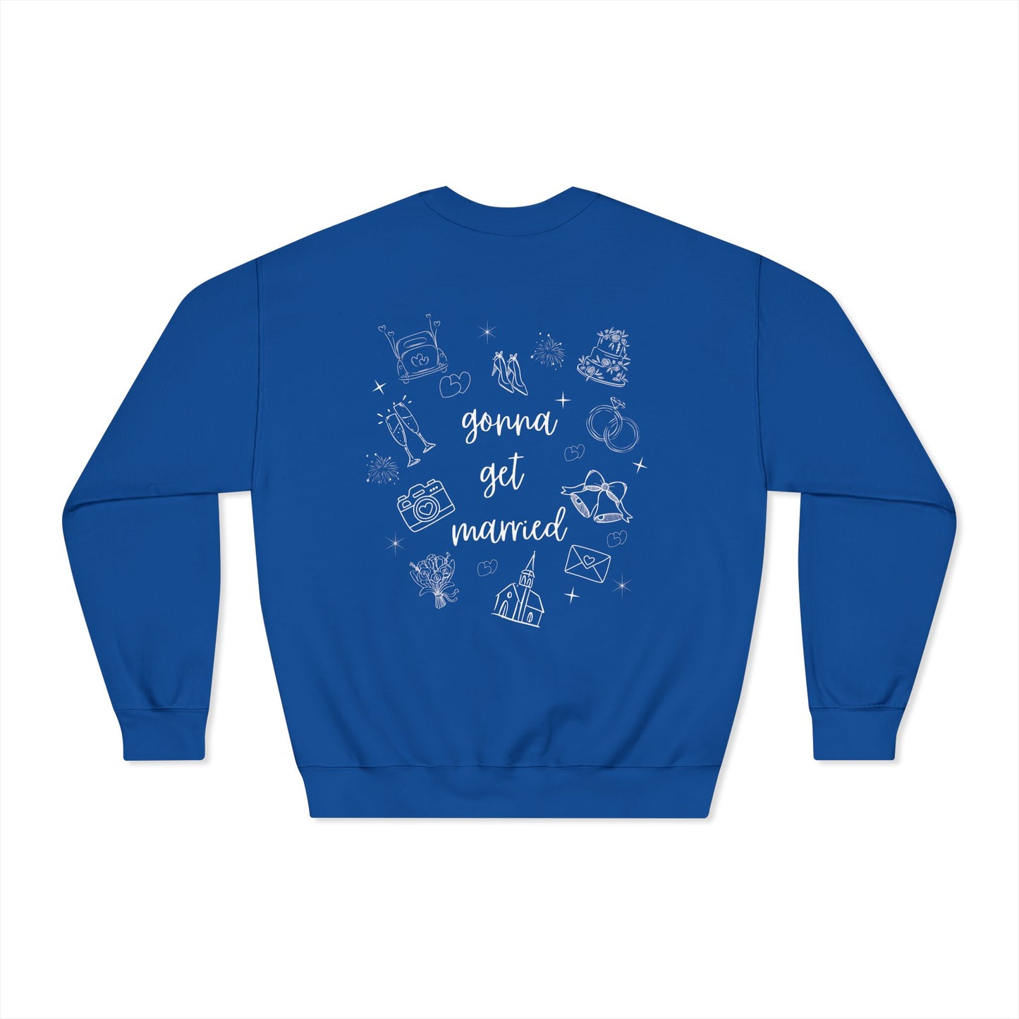 "Going to the Chapel Crewneck Sweatshirt – Bride Wedding Sweatshirt, Bachelorette Party, Engagement Gift"