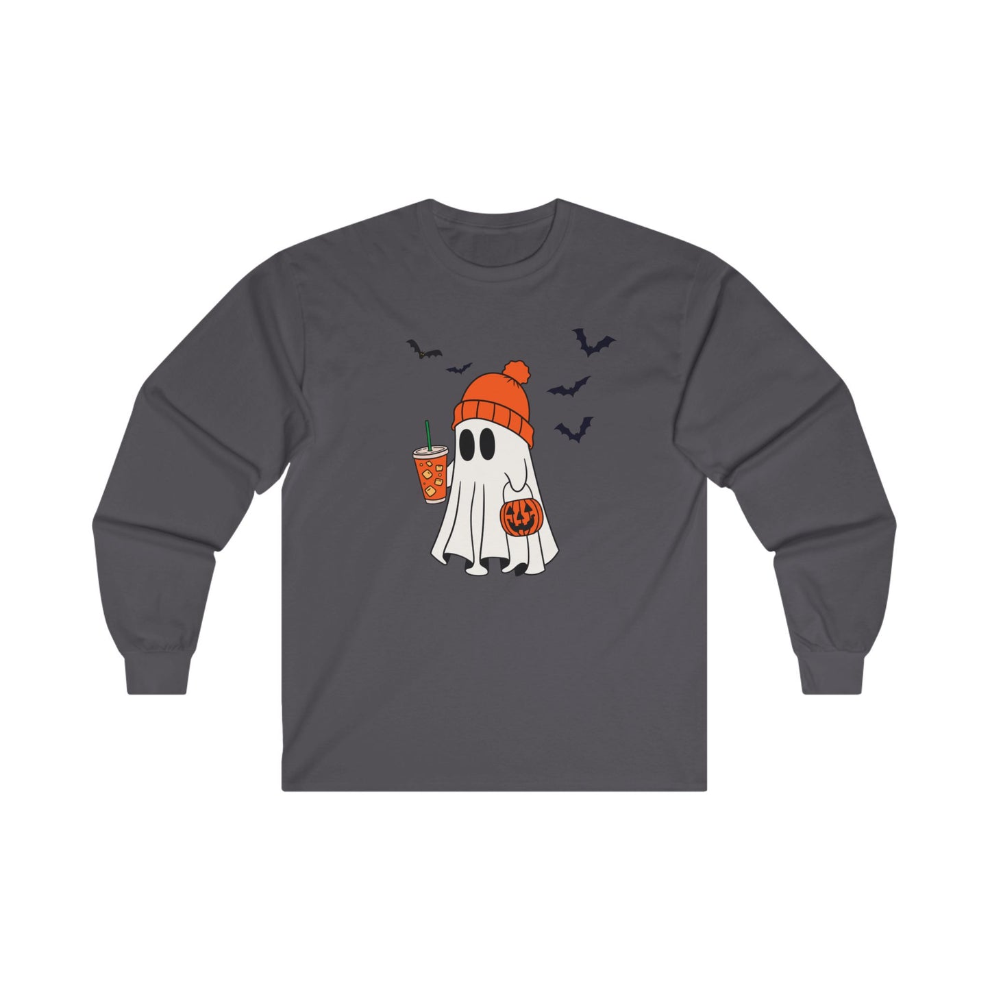 Halloween Ghost Long Sleeve Tee