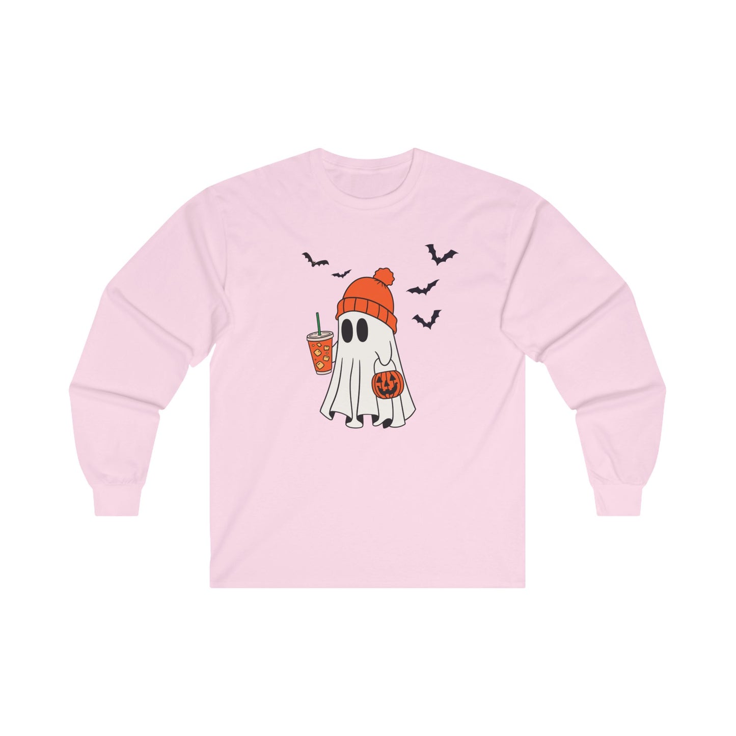 Halloween Ghost Long Sleeve Tee