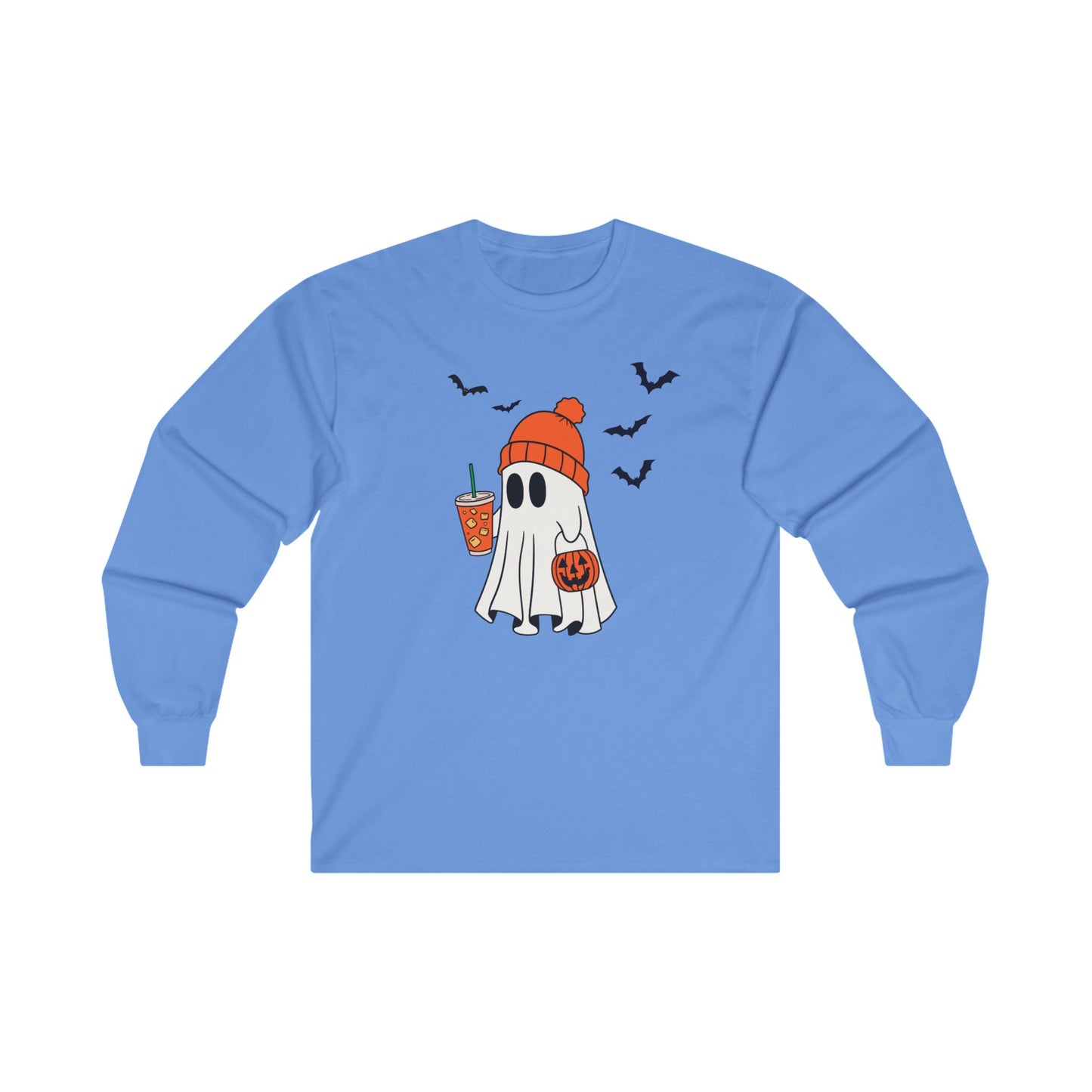 Halloween Ghost Long Sleeve Tee