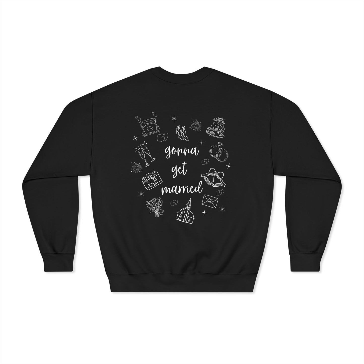 "Going to the Chapel Crewneck Sweatshirt – Bride Wedding Sweatshirt, Bachelorette Party, Engagement Gift"