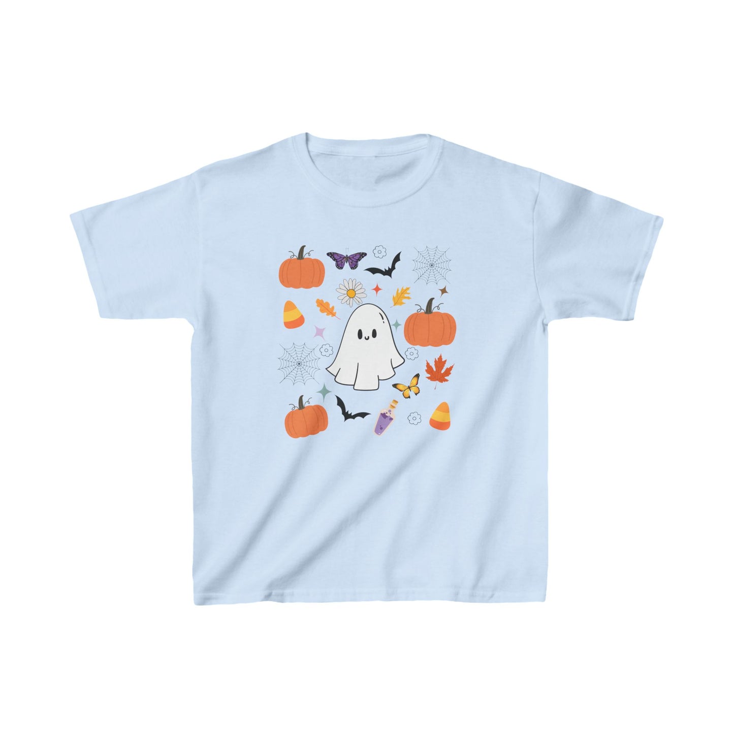 Retro Halloween Ghost Shirt, Spooky Kids Shirt, Cute Ghost T-Shirt, Spooky Season Kids