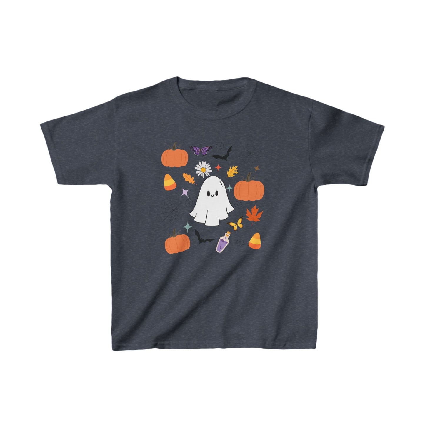 Retro Halloween Ghost Shirt, Spooky Kids Shirt, Cute Ghost T-Shirt, Spooky Season Kids