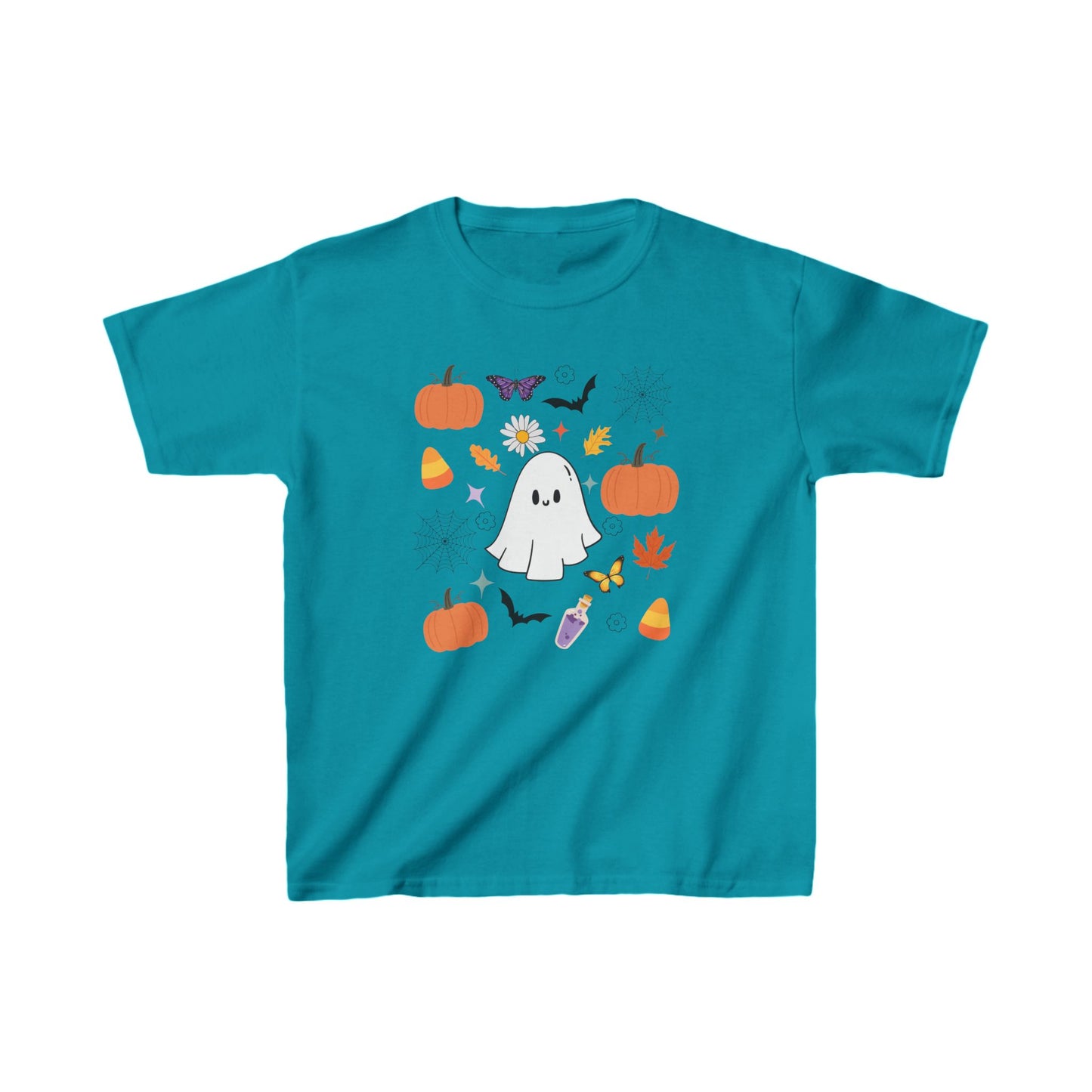 Retro Halloween Ghost Shirt, Spooky Kids Shirt, Cute Ghost T-Shirt, Spooky Season Kids