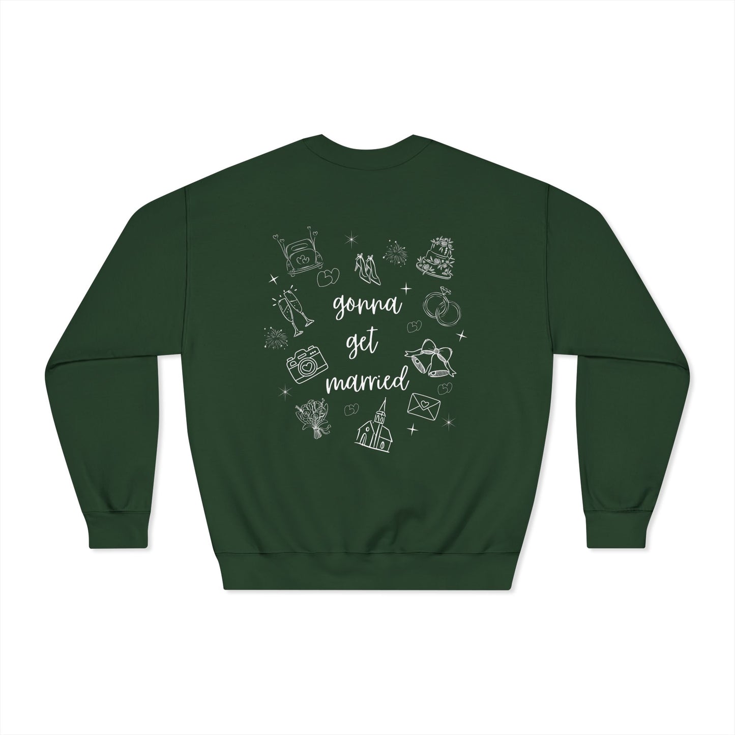 "Going to the Chapel Crewneck Sweatshirt – Bride Wedding Sweatshirt, Bachelorette Party, Engagement Gift"
