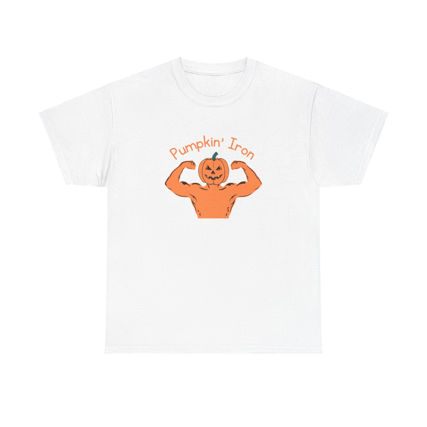 Pumpkin' Iron Shirt, Funny Halloween Shirt