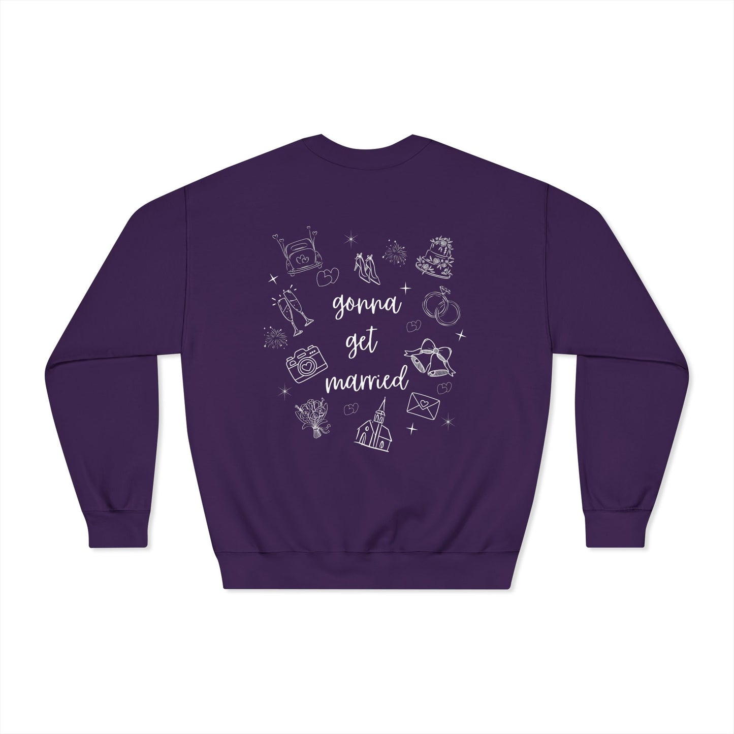 "Going to the Chapel Crewneck Sweatshirt – Bride Wedding Sweatshirt, Bachelorette Party, Engagement Gift"