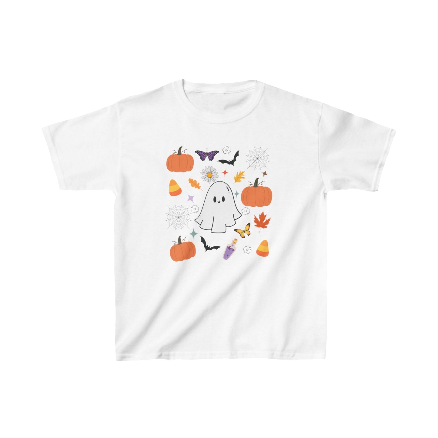 Retro Halloween Ghost Shirt, Spooky Kids Shirt, Cute Ghost T-Shirt, Spooky Season Kids