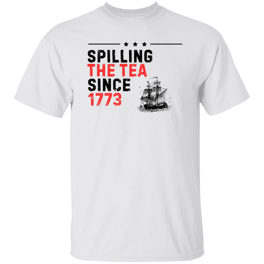 Spilling The Tea Since 1773 Shirt, Funny History Gift