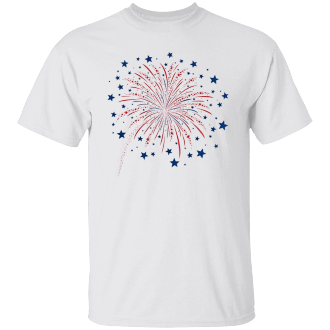 Firework USA Shirt, 4th Of July Shirt, Independence Day Shirt, Red White Blue Shirt, Patriotic Shirt, American Tee