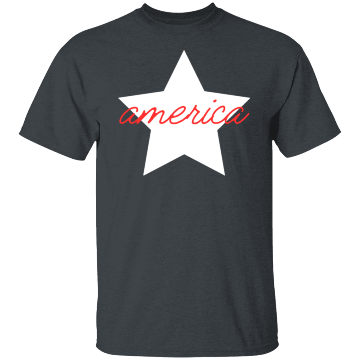 Womens 4th of July shirt, america star