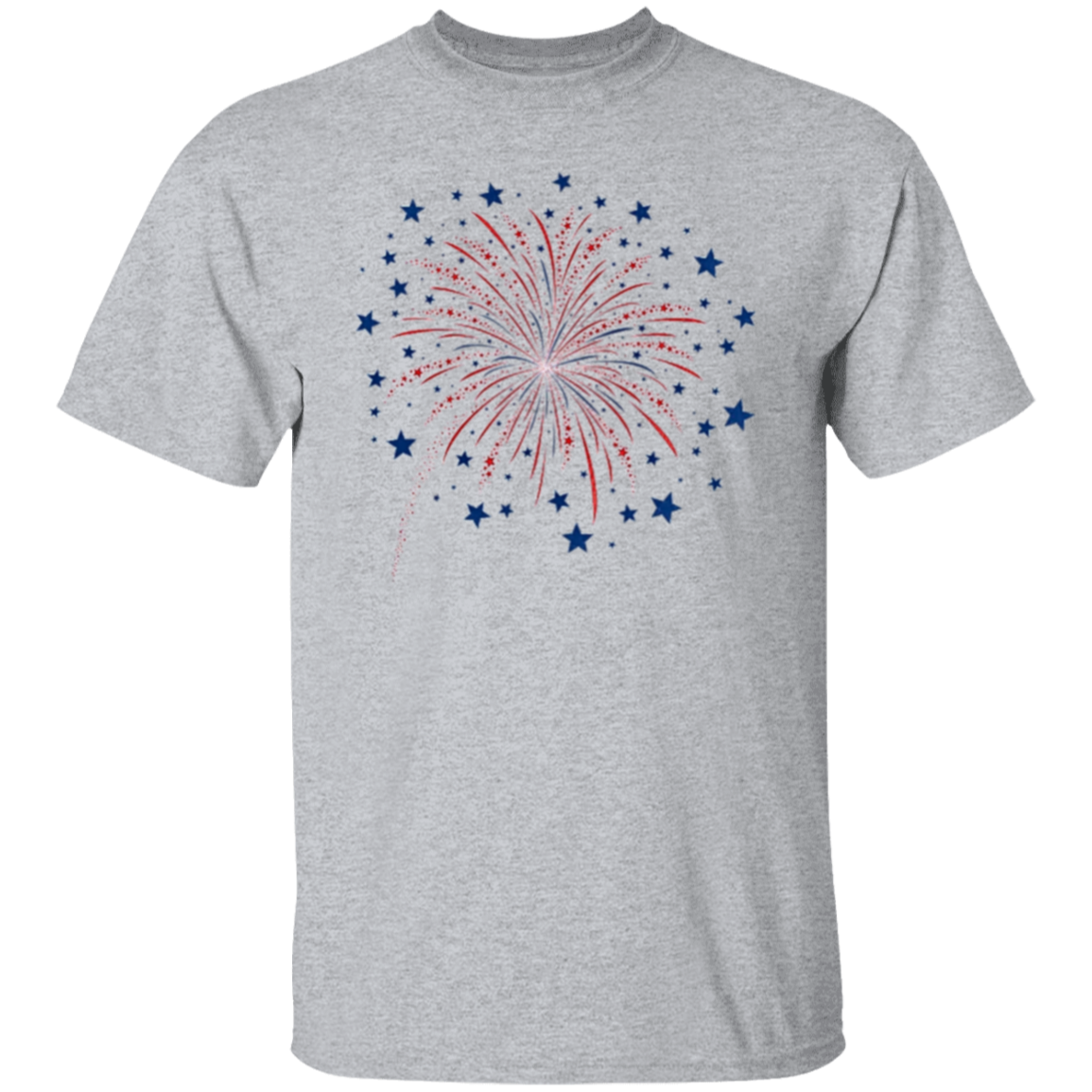 Firework USA Shirt, 4th Of July Shirt, Independence Day Shirt, Red White Blue Shirt, Patriotic Shirt, American Tee