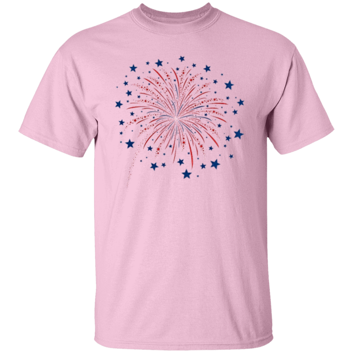 Firework USA Shirt, 4th Of July Shirt, Independence Day Shirt, Red White Blue Shirt, Patriotic Shirt, American Tee