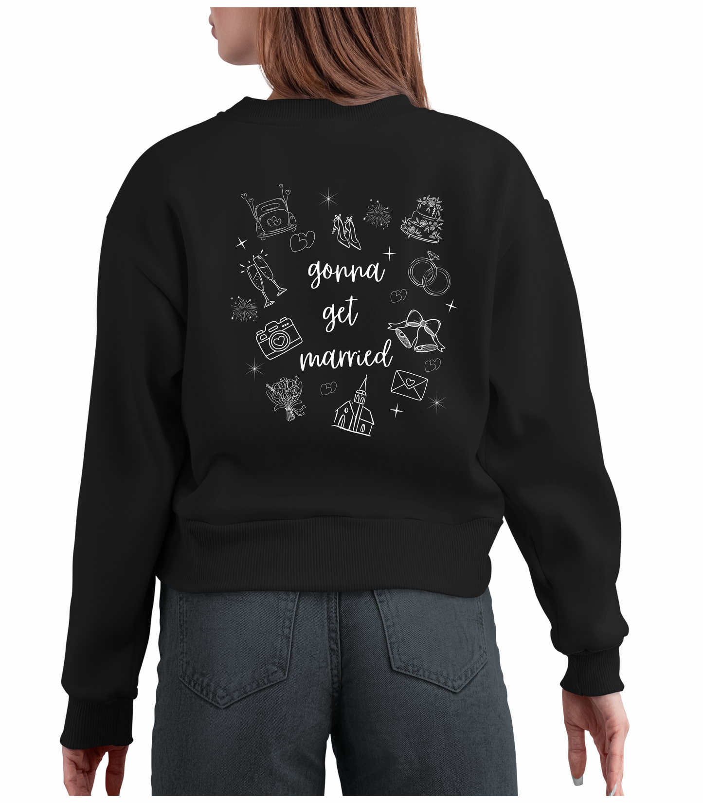 "Going to the Chapel Crewneck Sweatshirt – Bride Wedding Sweatshirt, Bachelorette Party, Engagement Gift"