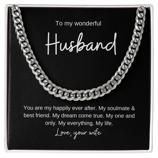 Cuban Link Chain For Husband