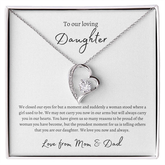 Forever Love Necklace for Daughter